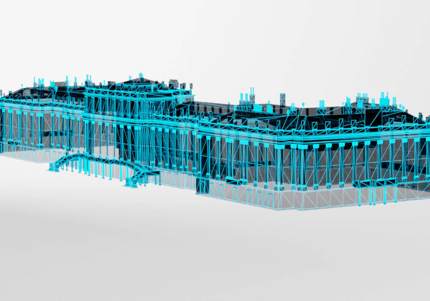 tractament d'imatge 3D d'una arquitectura