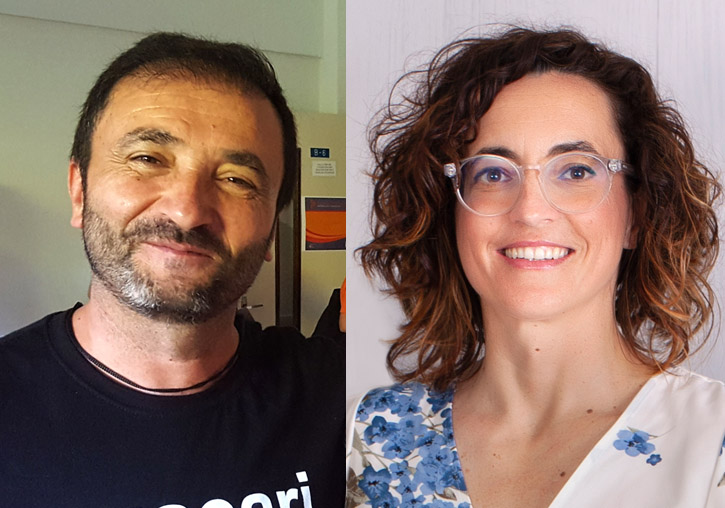 Ricard Huerta and Amparo Alonso, researchers off the University of Valencia.