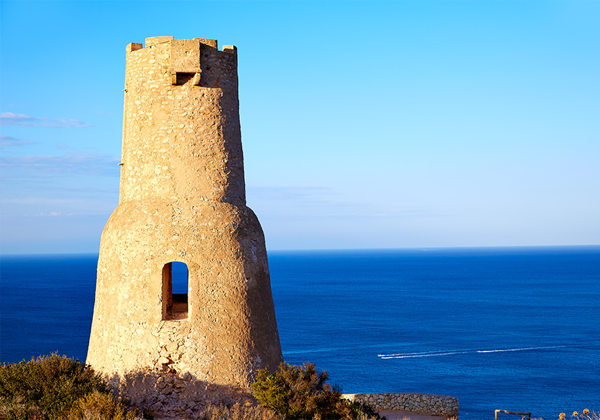 Fotografia de la Torre del Gerro, torre guaita localitzada a