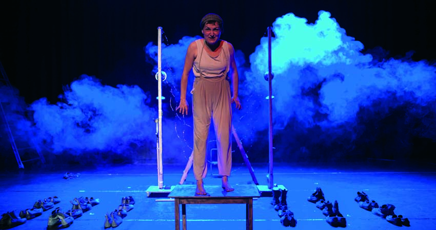 A man on a table