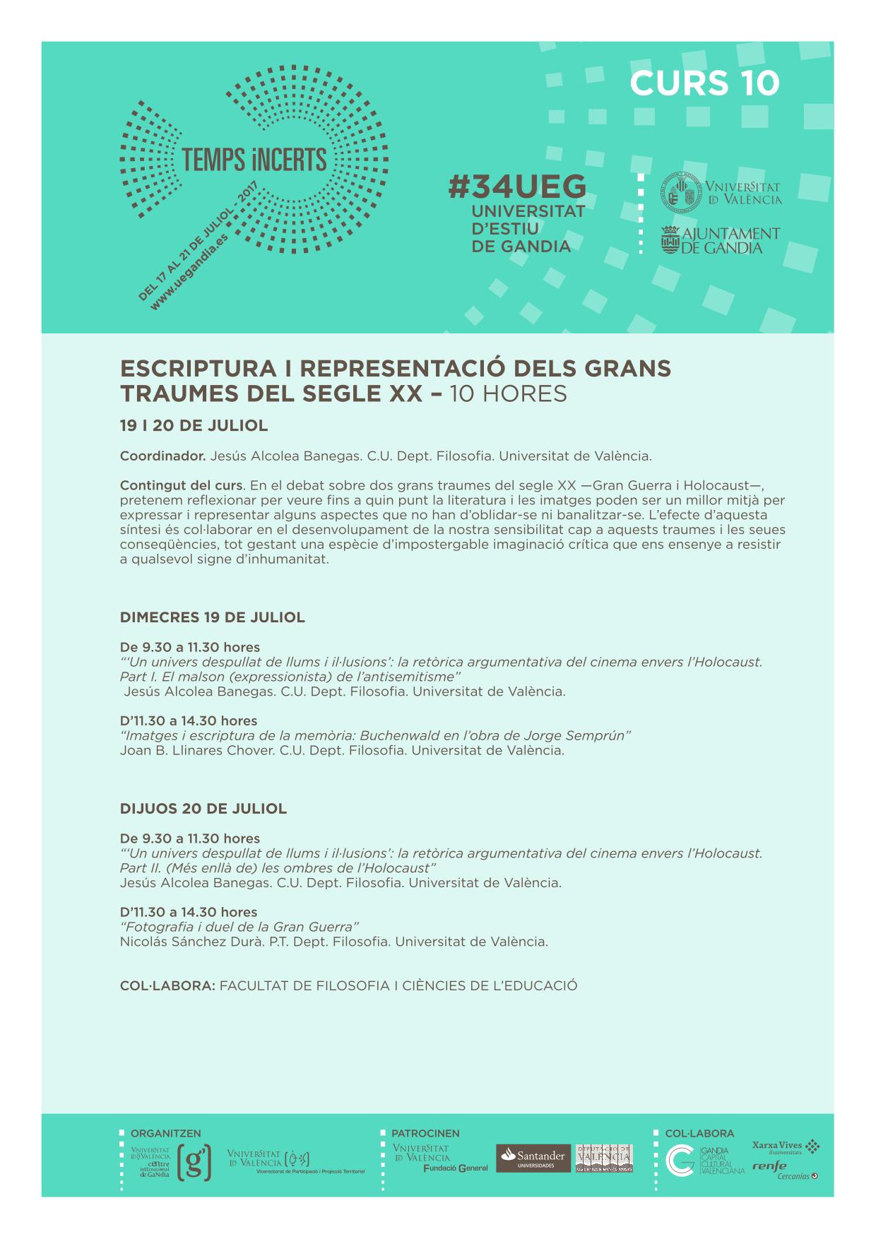 Cartel del curso