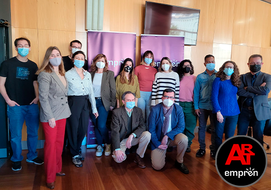 La Universitat de València inaugura la primera edición de ARTemprén, el concurso de emprendimiento en arte contemporáneo y patrimonio cultural con el mecenazgo de Santander Universidades