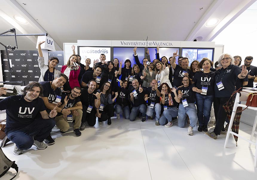 El estand de la UV en el VDS