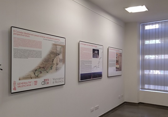 Exposició sobre el corredor mediterrani