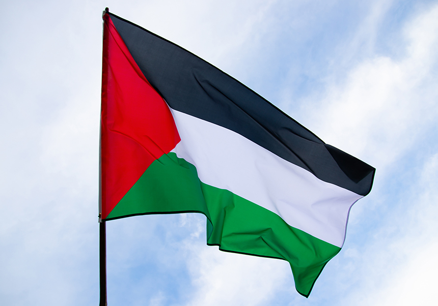 bandera de Palestina