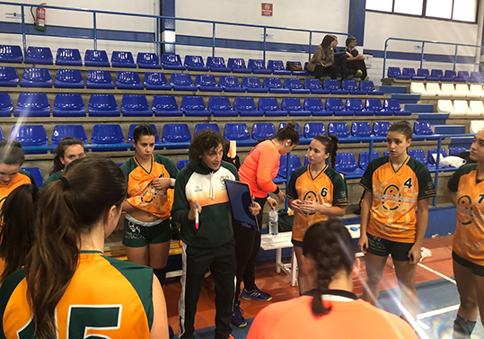 Equip d'handbol femení de la Universitat