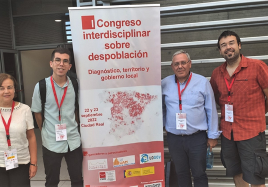 Cuatro miembros de UDERVAL en la primera edición del Congreso