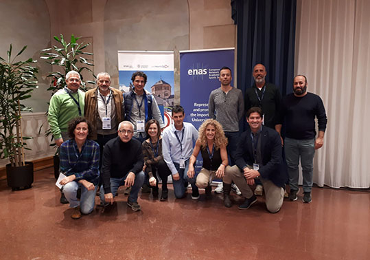 Delegació Espanyola ENAS Trento 2019