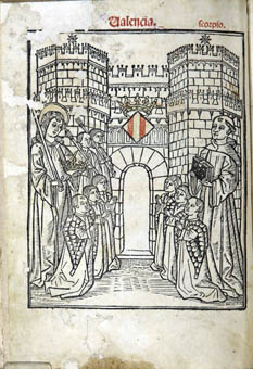 Incunable ‘Francesc Eiximenis, Regiment de la cosa pública, 1499’.