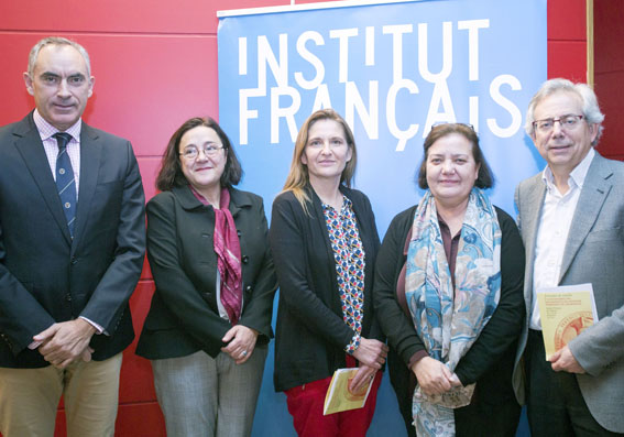 Carles Padilla, Júlia Benavent, Marie-Cécile Le Luec, Ana Monleón, Antonio Ariño.