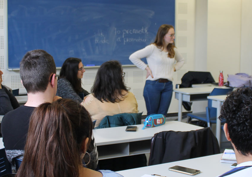 Imagen del evento:Imagen de un curso de inglés en el Servei de Llengües.