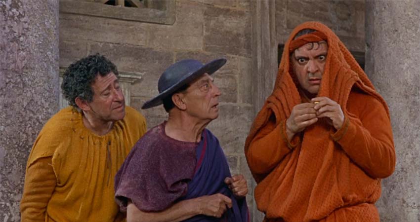 Tres hombres en la calle