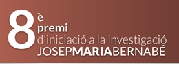 8º Premio de Iniciación a la Investigación JOSEP MARIA BERNABÉ