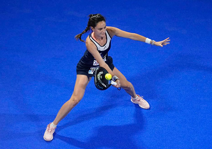 Tamara Icardo. Imagen del World Padel Tour.