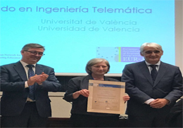 La Universitat de València rep la certificació del Segell Internacional EUR-ACE® del Grau en Enginyeria Telemàtica