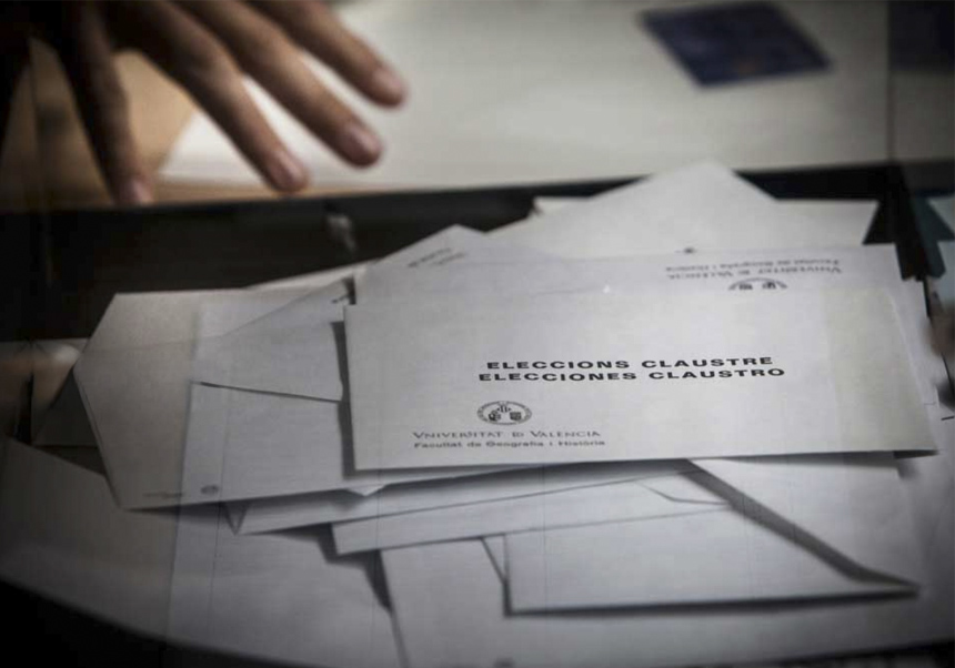 urna de les eleccions al claustre