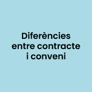 Diferències entre contracte i conveni