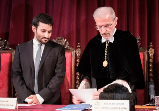 Esteban Morcillo,Rector de la Universitat