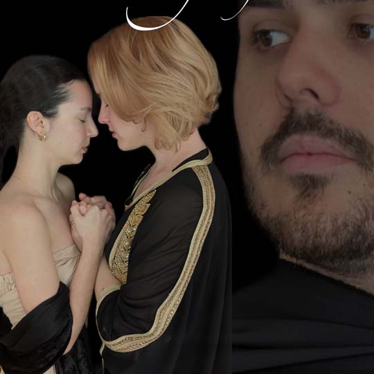 Two women and a man