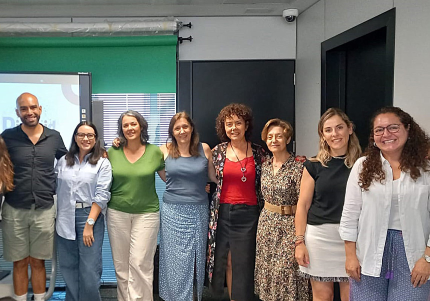 Photo of the team after the workshop