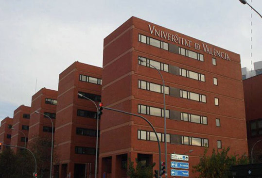 Imatge del campus dels Tarongers de la Universitat