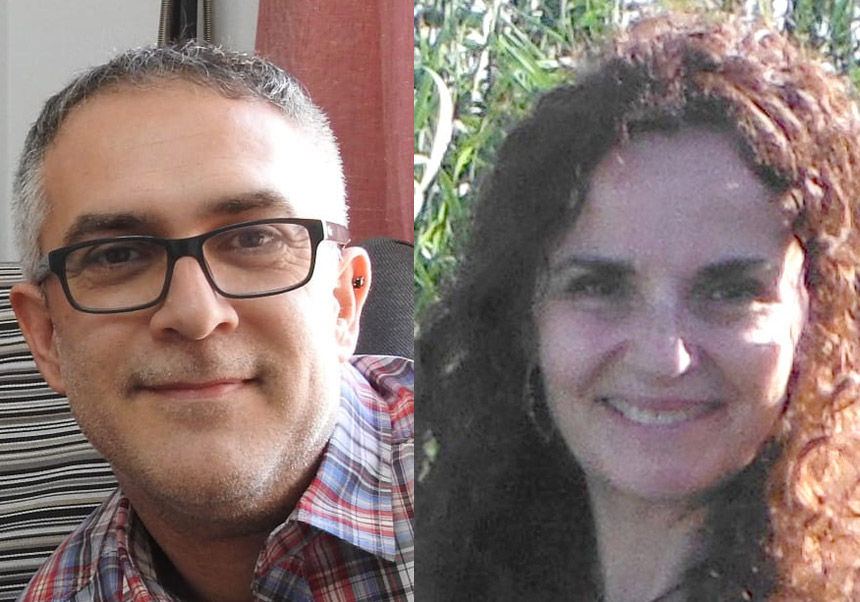 Maria A. Rodrigo and Francesc Mesquita, researchers at the Cavanilles Institute of Biodiversity and Evolutionary Biology (ICBiBE).