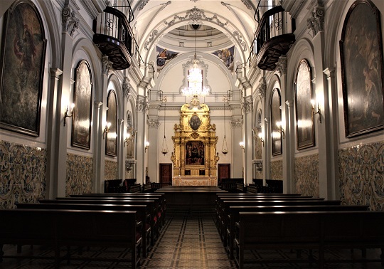 Capella de la Sapiència del Centre Cultural La Nau de la Universitat.