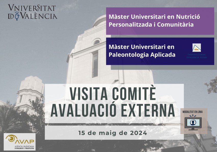 Cartell anunciador de la jornada d'avaluació.