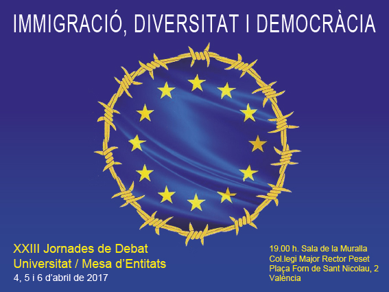 Imagen de la XXIII Jornadas de Debate sobre Inmigración, Diversidad y Democracia