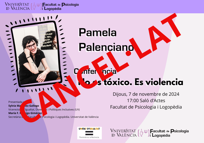 cartell Pamela Palenciano