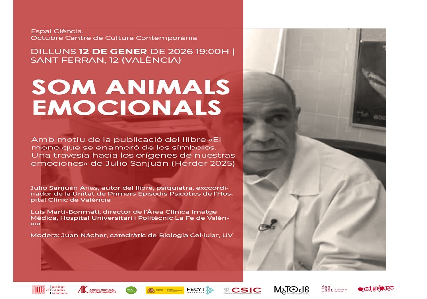 Presentación del libro ‘El mono que se enamoró de los símbolos’ con la moderación del profesor Juan Nácher