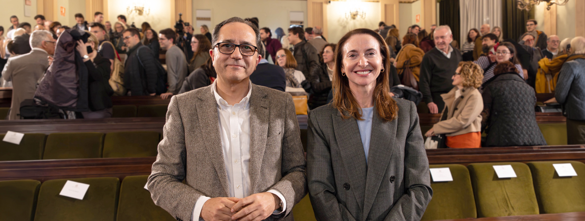 Juan Luis Gandía and Ángeles Solanes