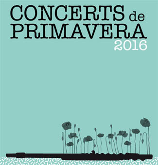 Imatge del cartell del cicle de primavera 2016.