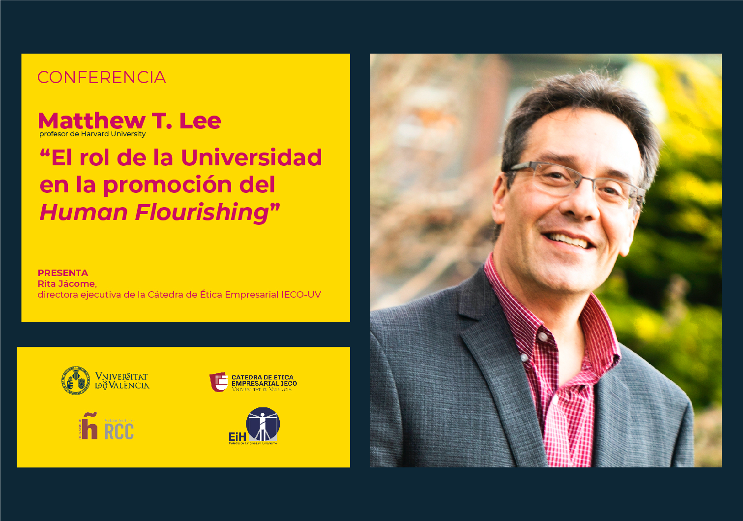 Conferencia del Dr. Matthew T. Lee en la UV