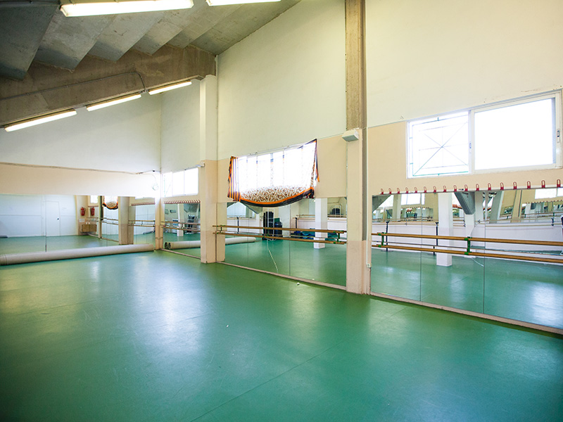Sports Centre - warm-up area