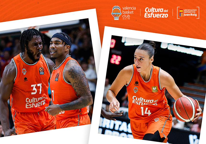 Fotos de jugadors i jugadores del Valencia Basket