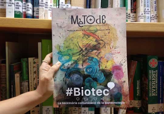 Portada de #Biotec, nuevo número de Mètode