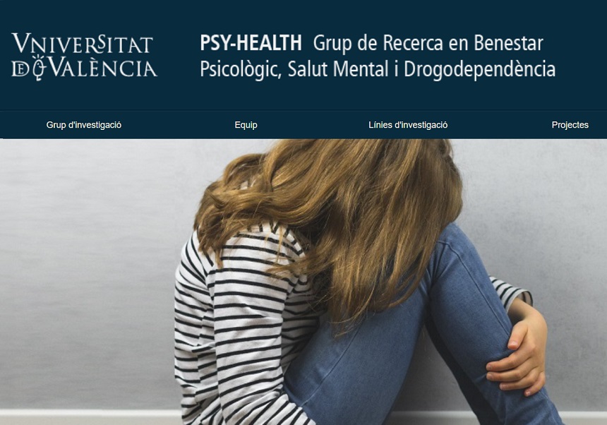 Cover of the new website.