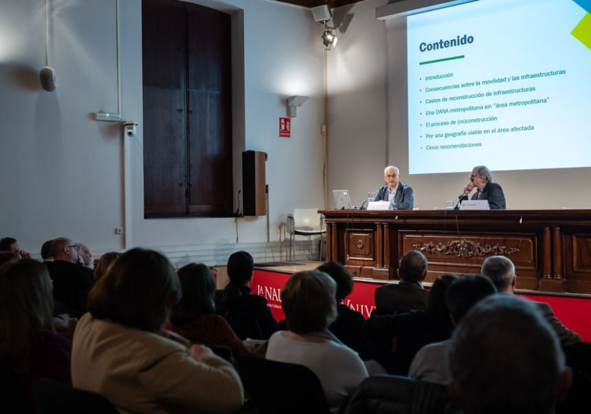 Josep V. Boira (left) and Joan Romero.