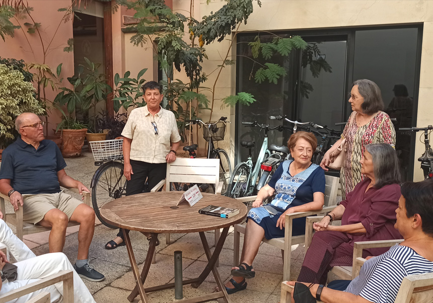 Reunión del Club de Lectura en el Rector Peset