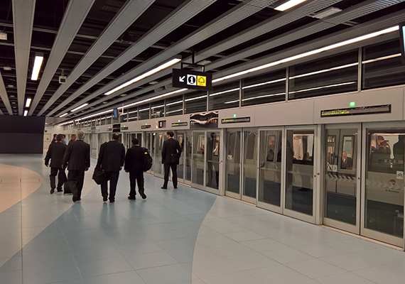foto del servei de transport metro