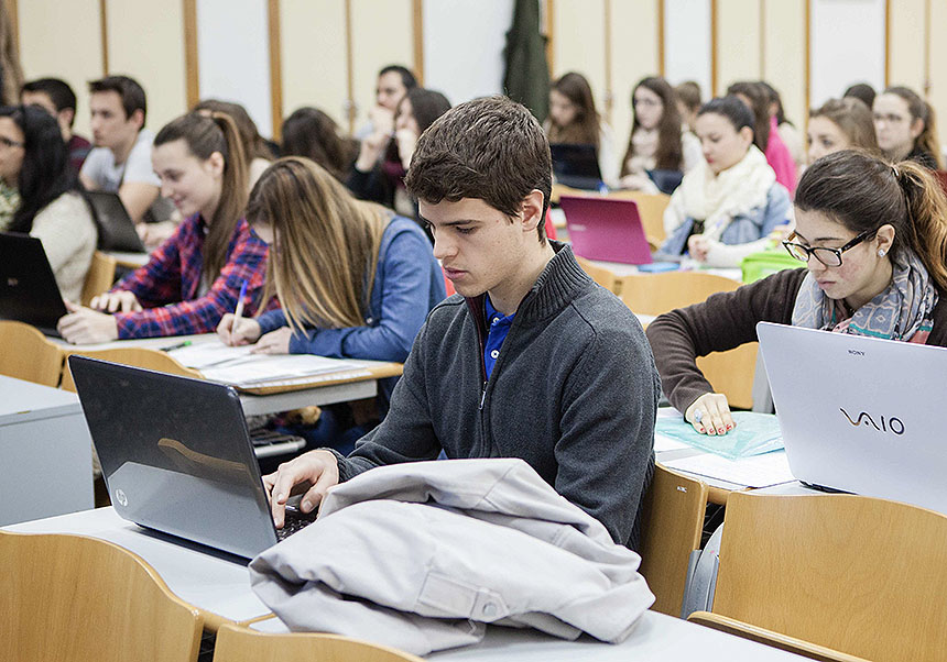 People in the class