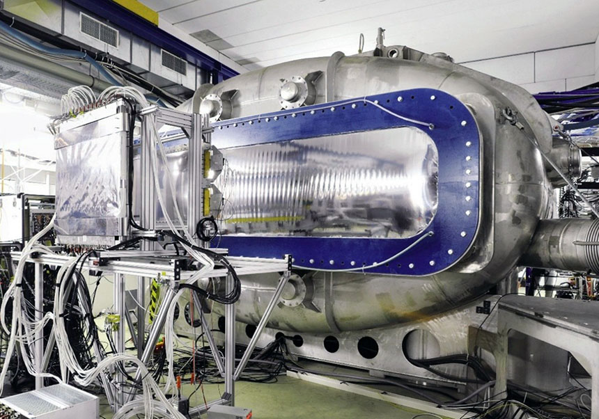 Vista posterior de l’experiment R3B