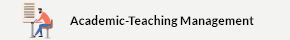 Access to the academic-teaching management ticket