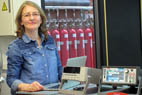 Nadia en el Laboratorio