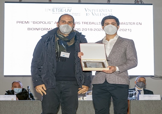 La empresa ADM-BIOPOLIS concede los premios a los mejores TFM del Máster en Bioinformática
