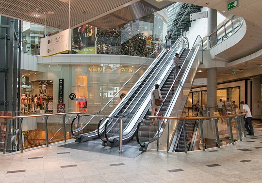 Imagen de un centro comercial