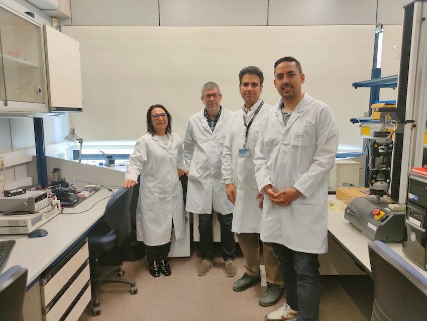 Mario Culebras’ research team