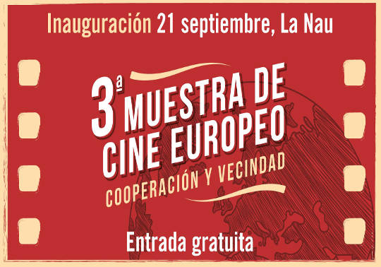 Cartell de la III Mostra de Cinema Europeu.