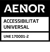 Sello AENOR de accesibilidad registrada